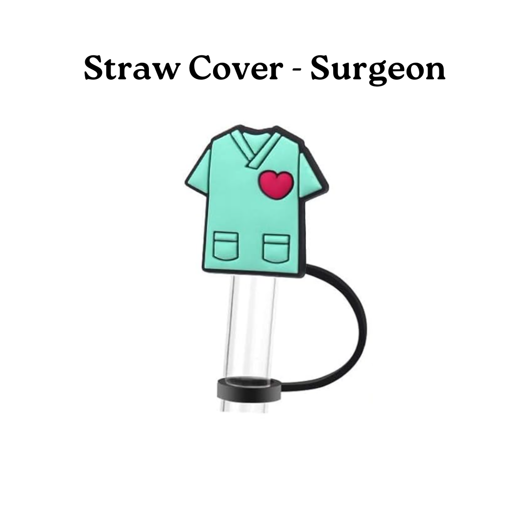 Straw Cover - Surgeon Scrub_0