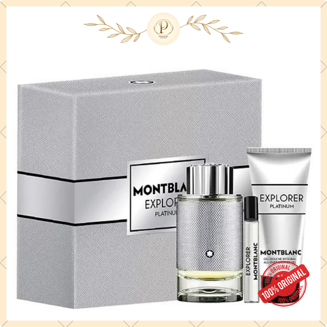 MONT BLANC EXPLORER PLATINUM GIFT SET_0