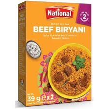 NATIONAL BEEF BIRYANI MASALA 78G_0