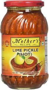  MOTHERS HOT LIME PICKLE  500G _0