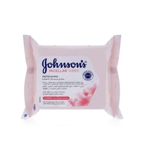 JH FACIAL WIPES MICELLAR REFRESHING NORMAL PINK 25_0