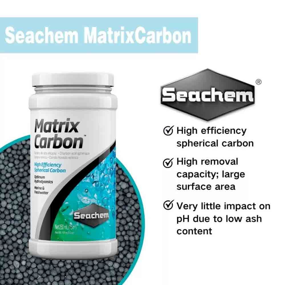 Seachem MatrixCarbon High Efficiency Carbon (250ml / 500ml / 1L)_1