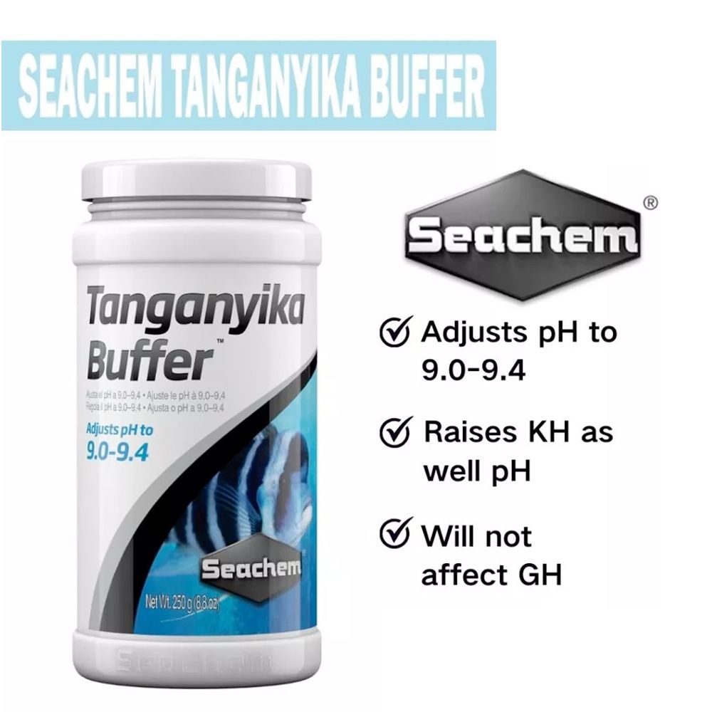 Seachem Tanganyika Buffer - Enhance the natural environment of cichlids_1