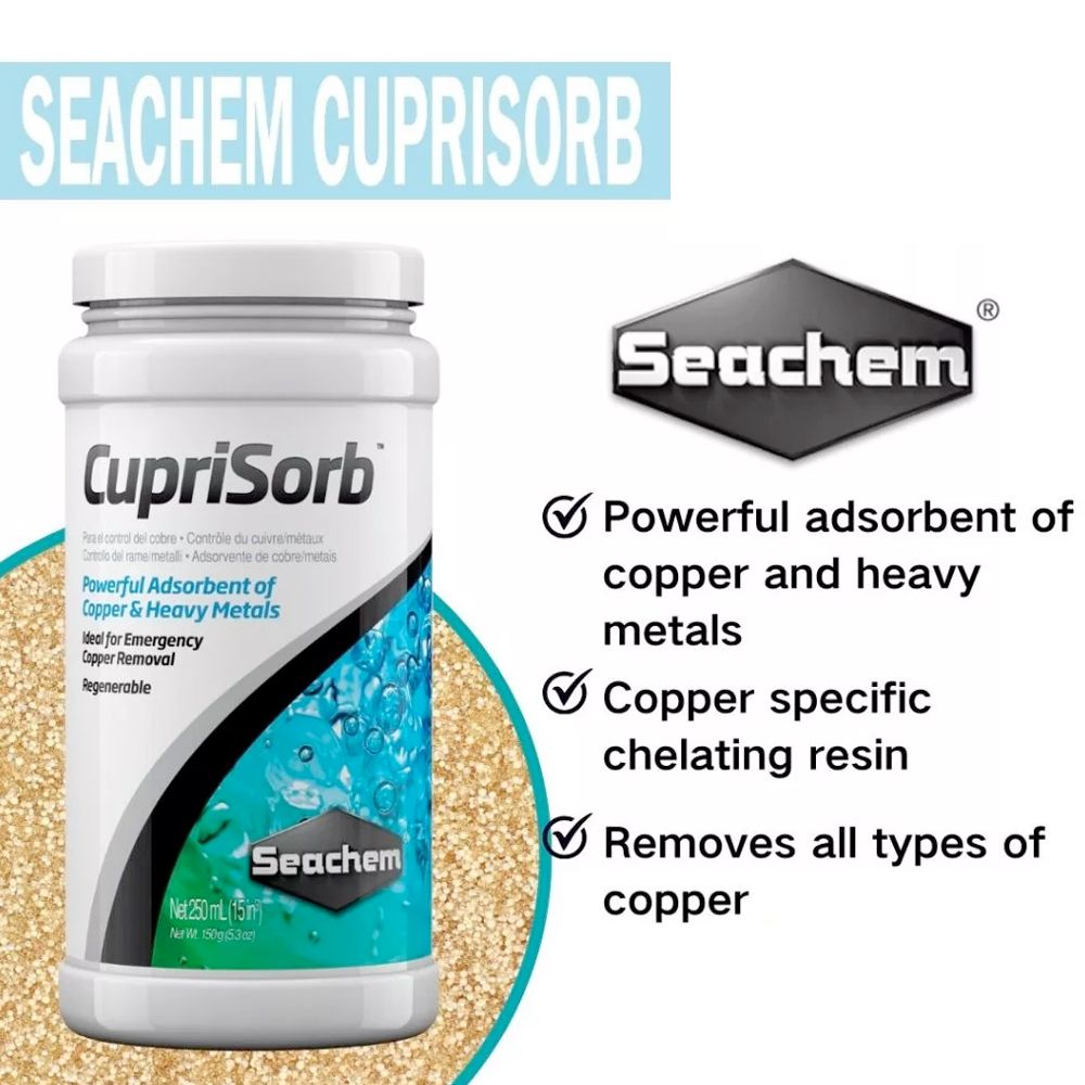 Seachem CupriSorb - Remove heavy metals_1