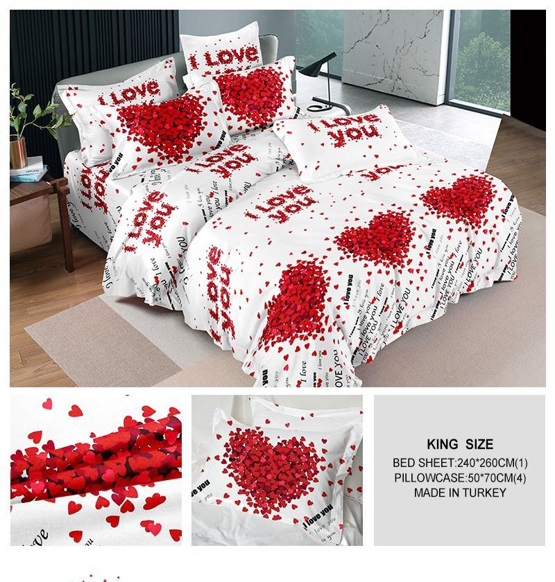 Quality Bedsheet,double with 3 pillow cases._0