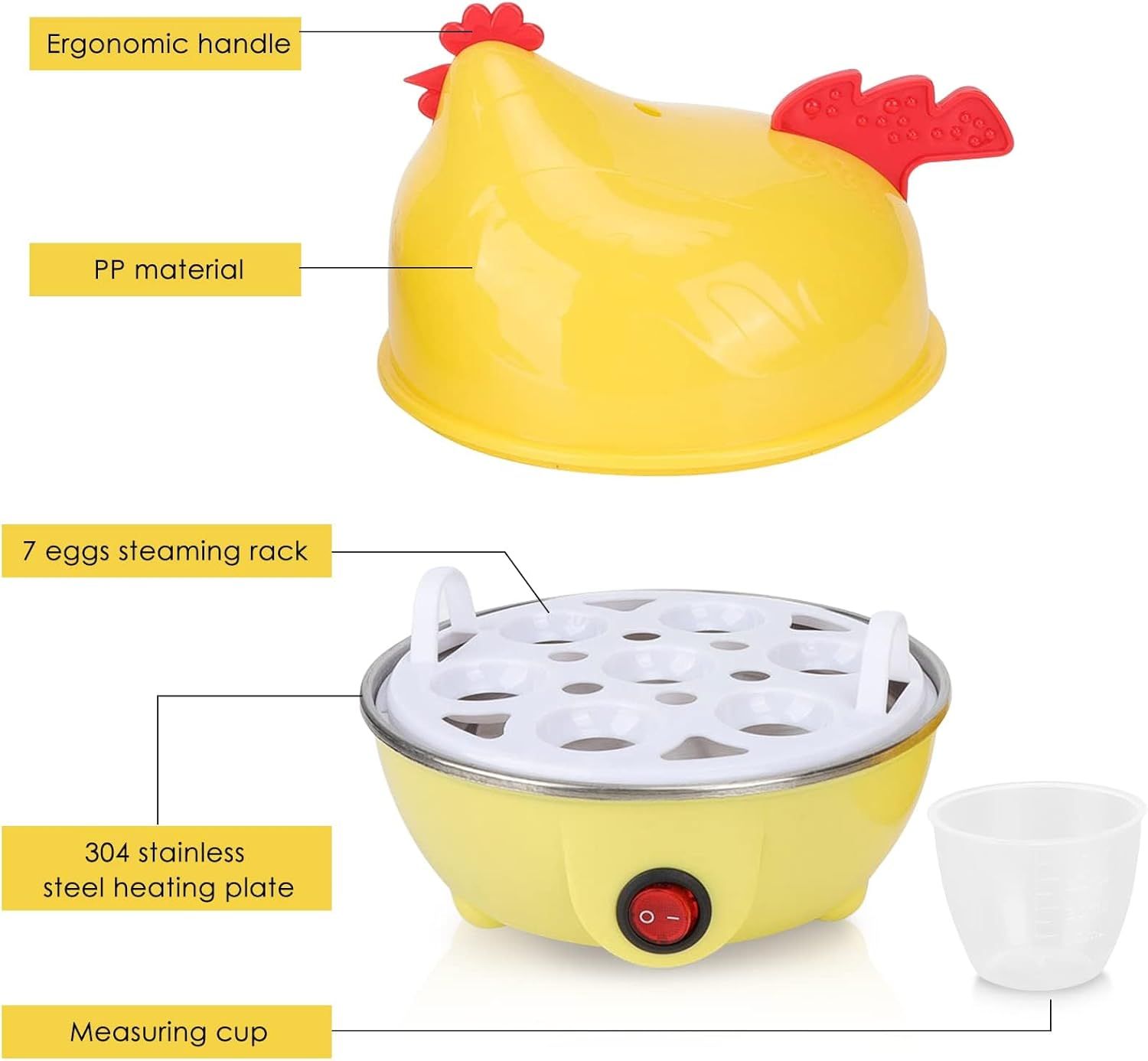 Multi-functional Electric Eggs Boiler Chicken Egg Cooker_2