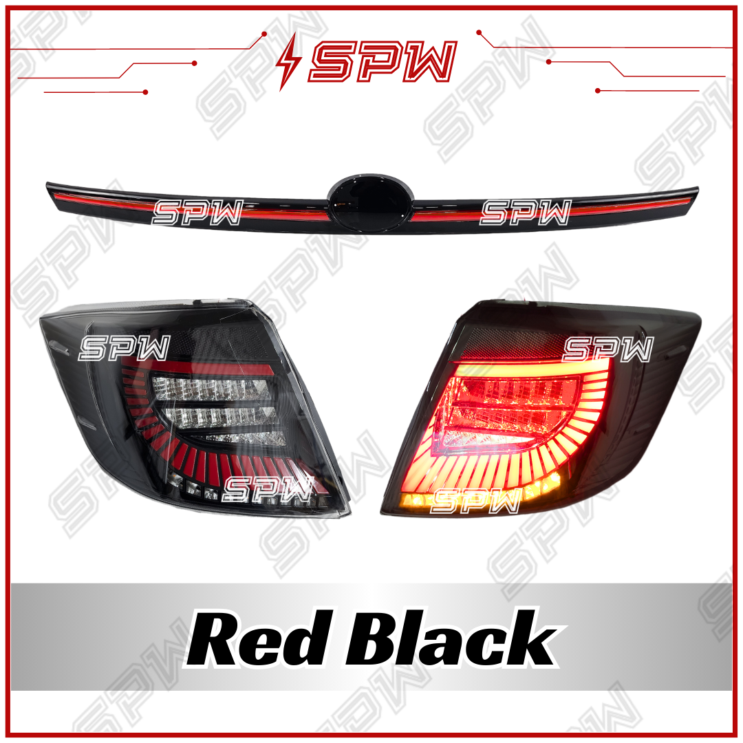 Perodua Bezza 2016 2017 2018 2019 2020 2021 2022 2023 2024 LED Tail Lamp Tail Light Brake Light DRL Trunk LED Rear Garnish Center Light Lamp SPW Albino_9