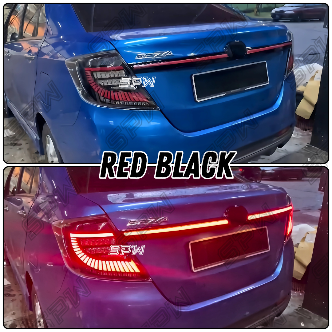 Perodua Bezza 2016 2017 2018 2019 2020 2021 2022 2023 2024 LED Tail Lamp Tail Light Brake Light DRL Trunk LED Rear Garnish Center Light Lamp SPW Albino_7