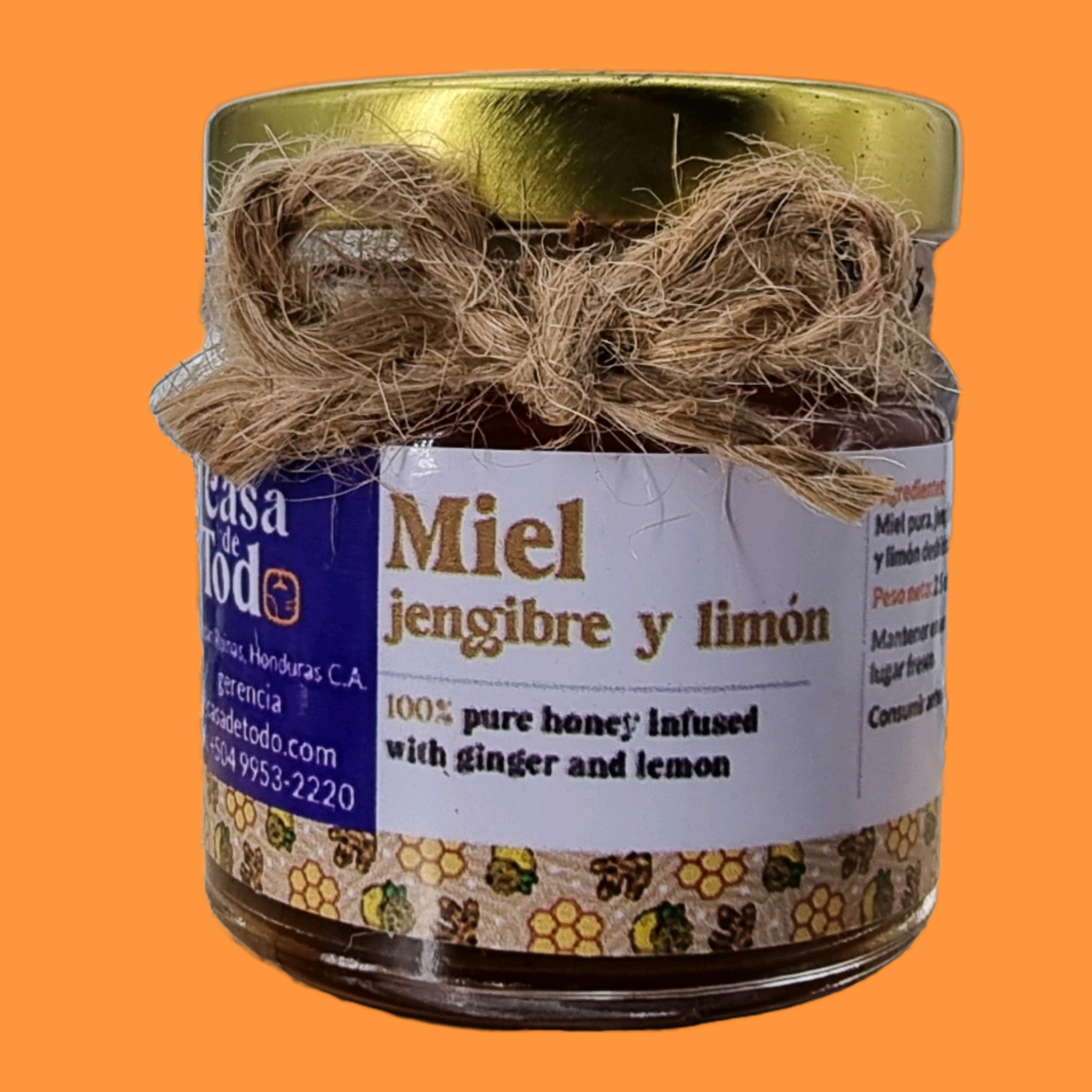 Miel Con Jengibre y Limón (2.5 oz)_0