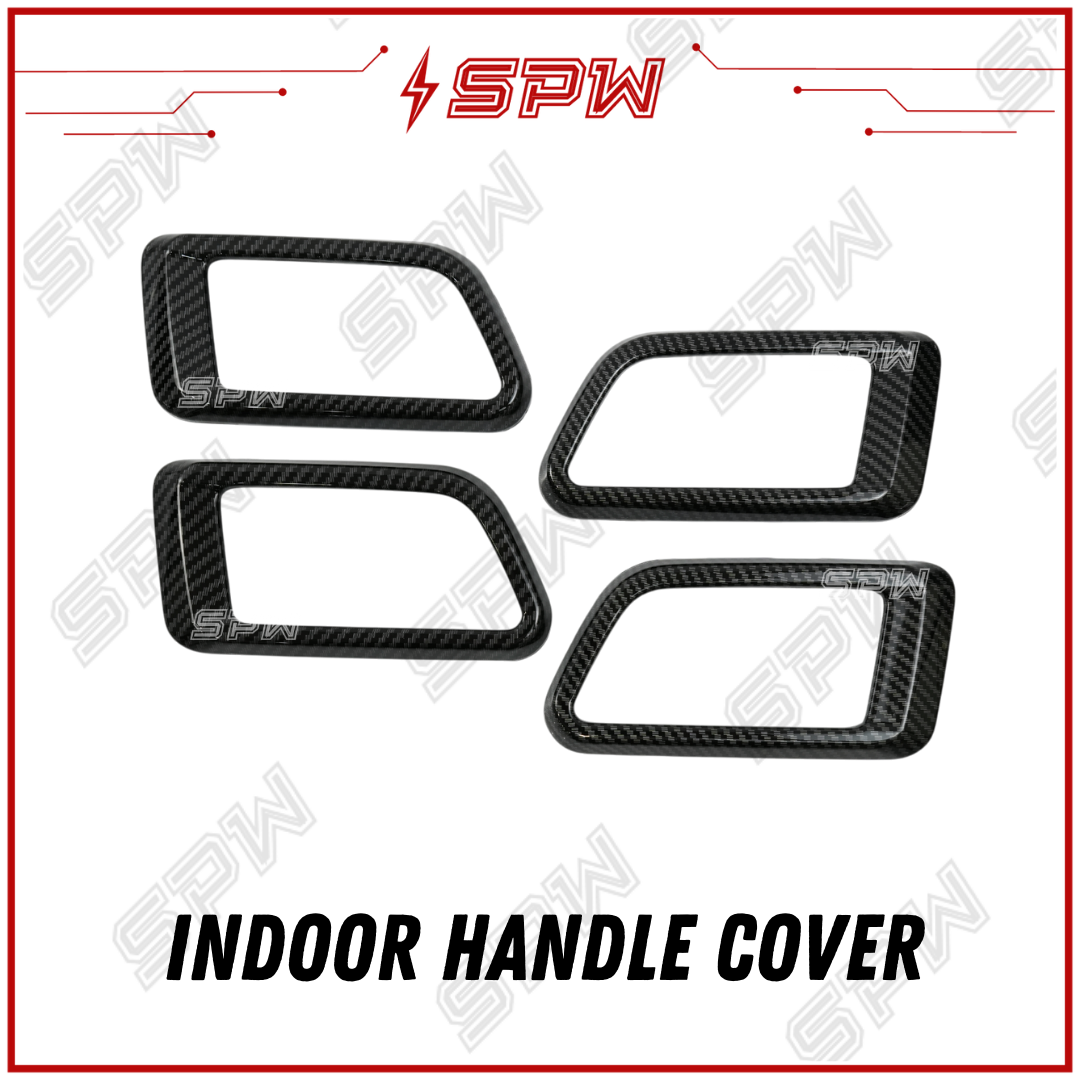 Perodua Bezza 2016-2024 Interior Accessories Decoration Carbon Fiber CF Look Trim Panel Switch Cover Garnish Accessory 2016 2017 2018 2019 2020 2021 2022 2023 2024_3