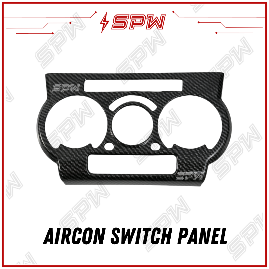 Perodua Bezza 2016-2024 Interior Accessories Decoration Carbon Fiber CF Look Trim Panel Switch Cover Garnish Accessory 2016 2017 2018 2019 2020 2021 2022 2023 2024_4