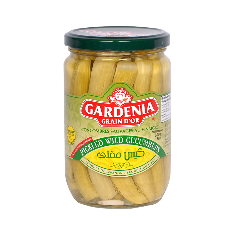 Gardenia Pickled Wild cucumbers 600g_0