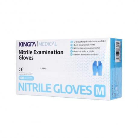 NITRILE BLUE GLOVES _1