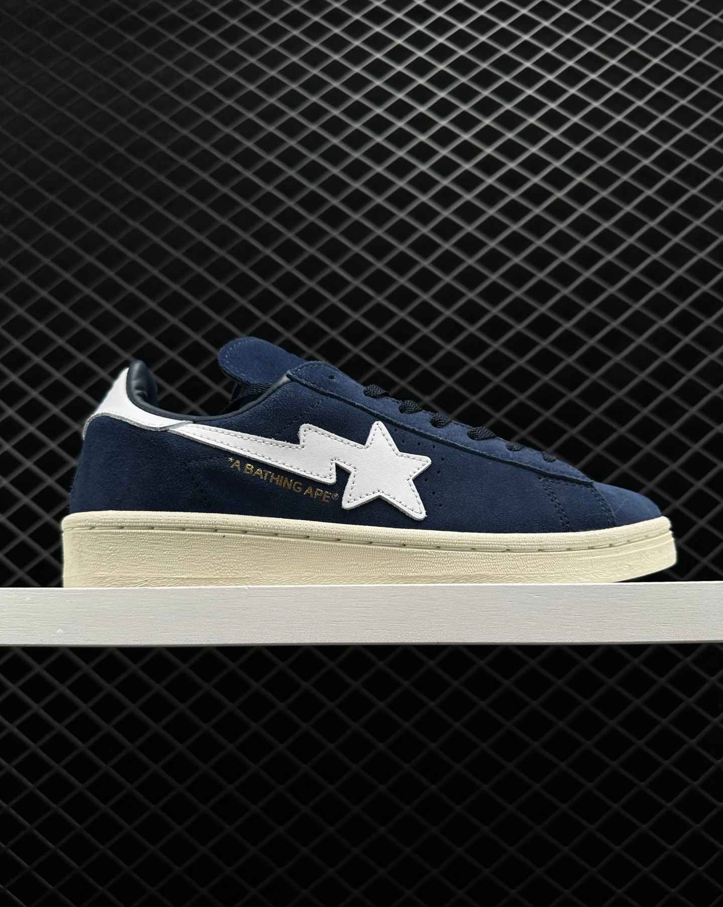 ADIDAS CAMPUS 80s ‘ BAPE A Bathing APE Navy ‘_0