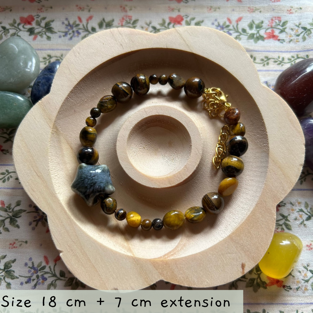 Tiger eye bracelet collection _1