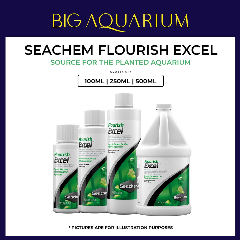 Seachem Flourish Excel For Planted Aquarium (100ML / 250ML / 500ML)_0