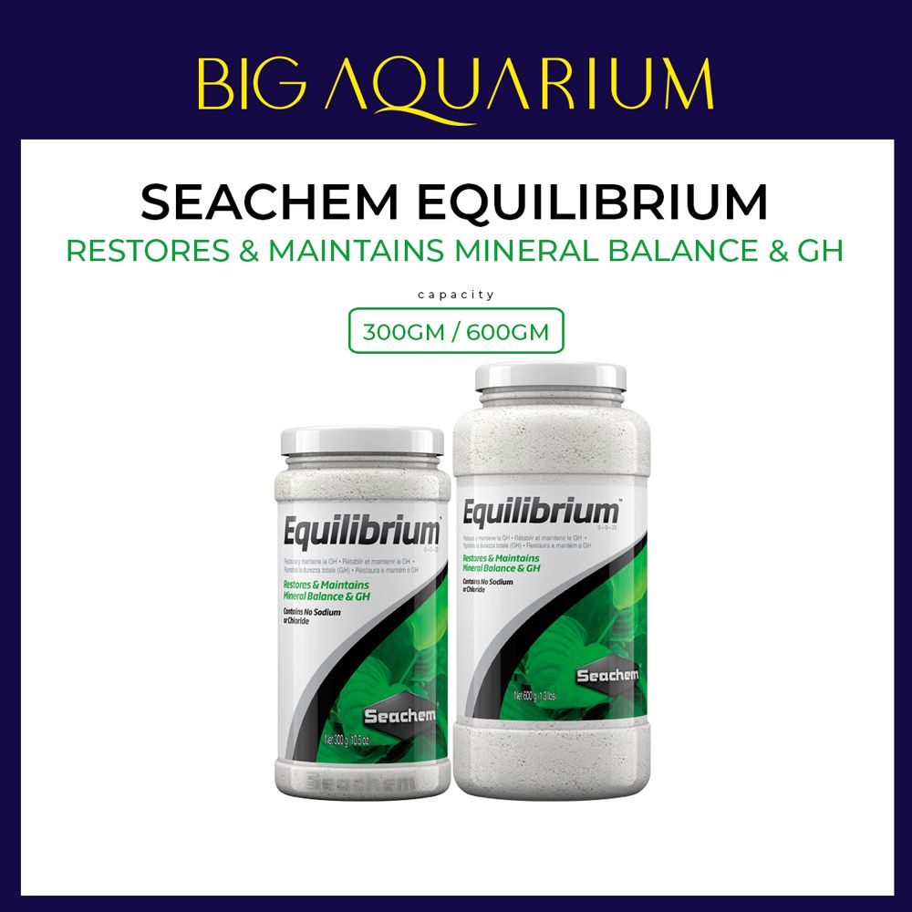 Seachem Equilibrium GH Buffer - Restores and mineral balance & GH_0