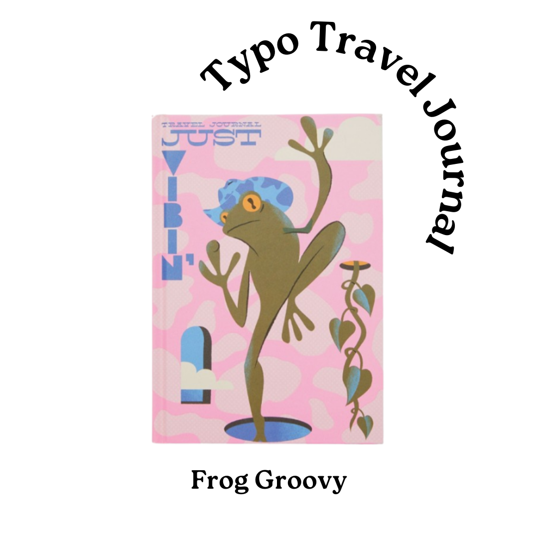 Typo Travel Journal - Frog Groovy_0