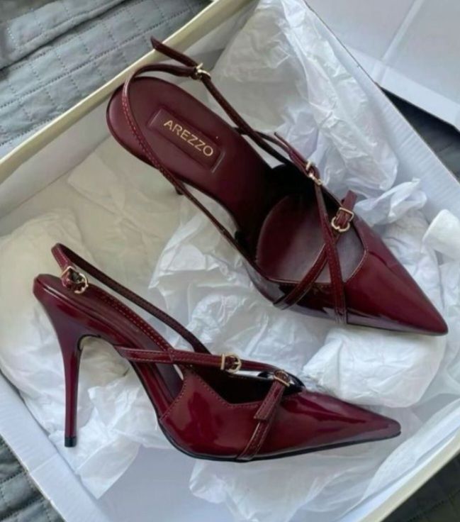 Elegant Burgundy Stiletto Heels_2