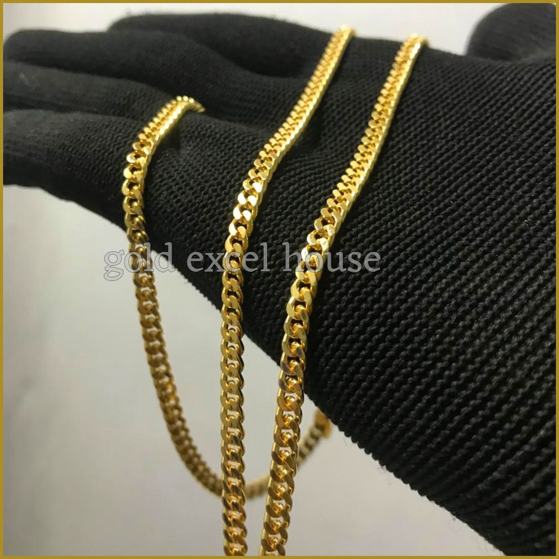 Gold Plated Albert Necklace _0