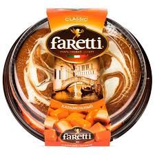 Торт бисквитный Faretti " Карамельный" 400 гр_0