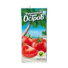 Фруктовый остров 0,93 л. Томат 100 % сок_0