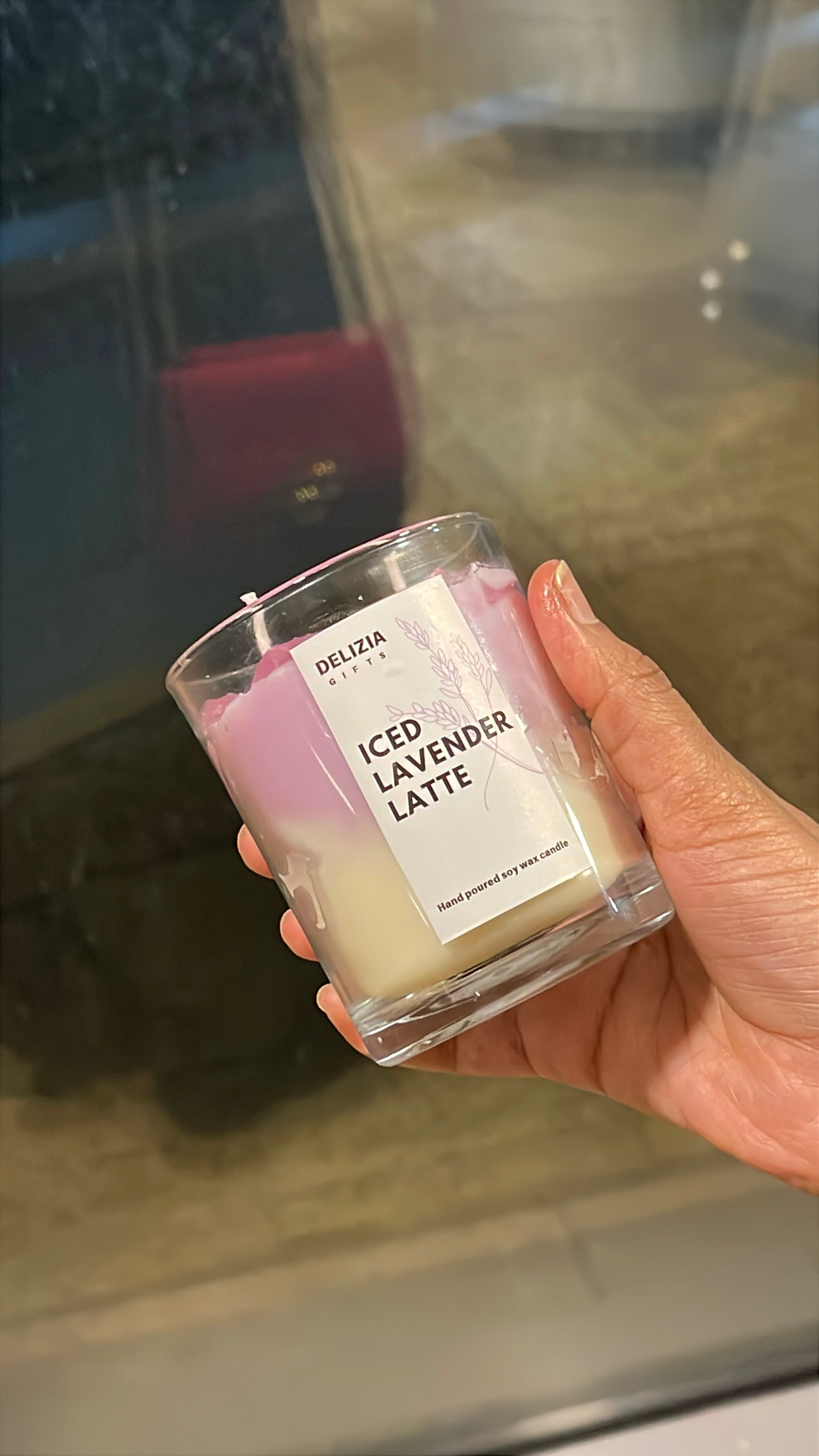 Lavender Iced Latte Candle_0