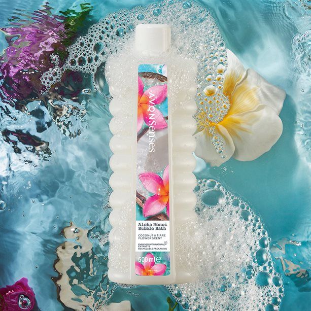 Senses Aloha Monoi Bubble Bath 500ml_1