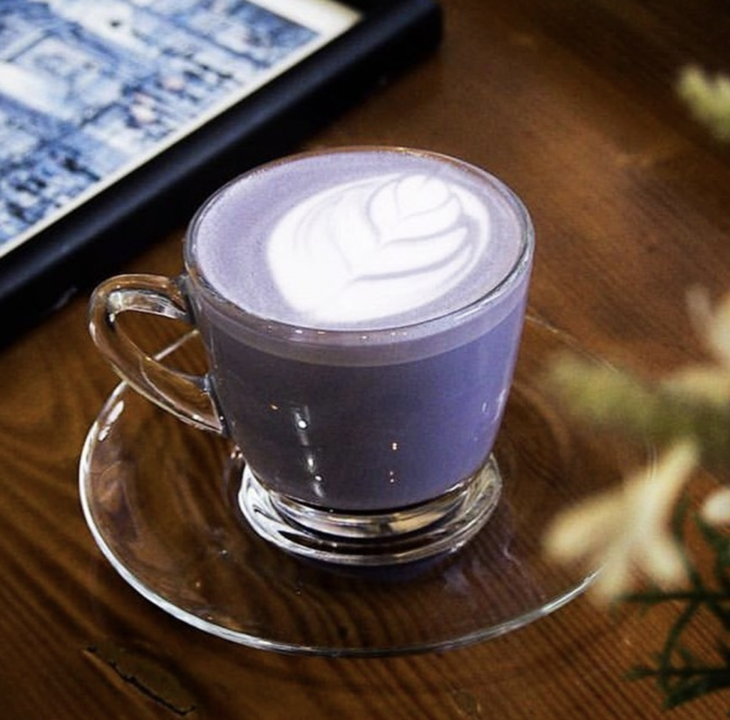 Taro latte_0