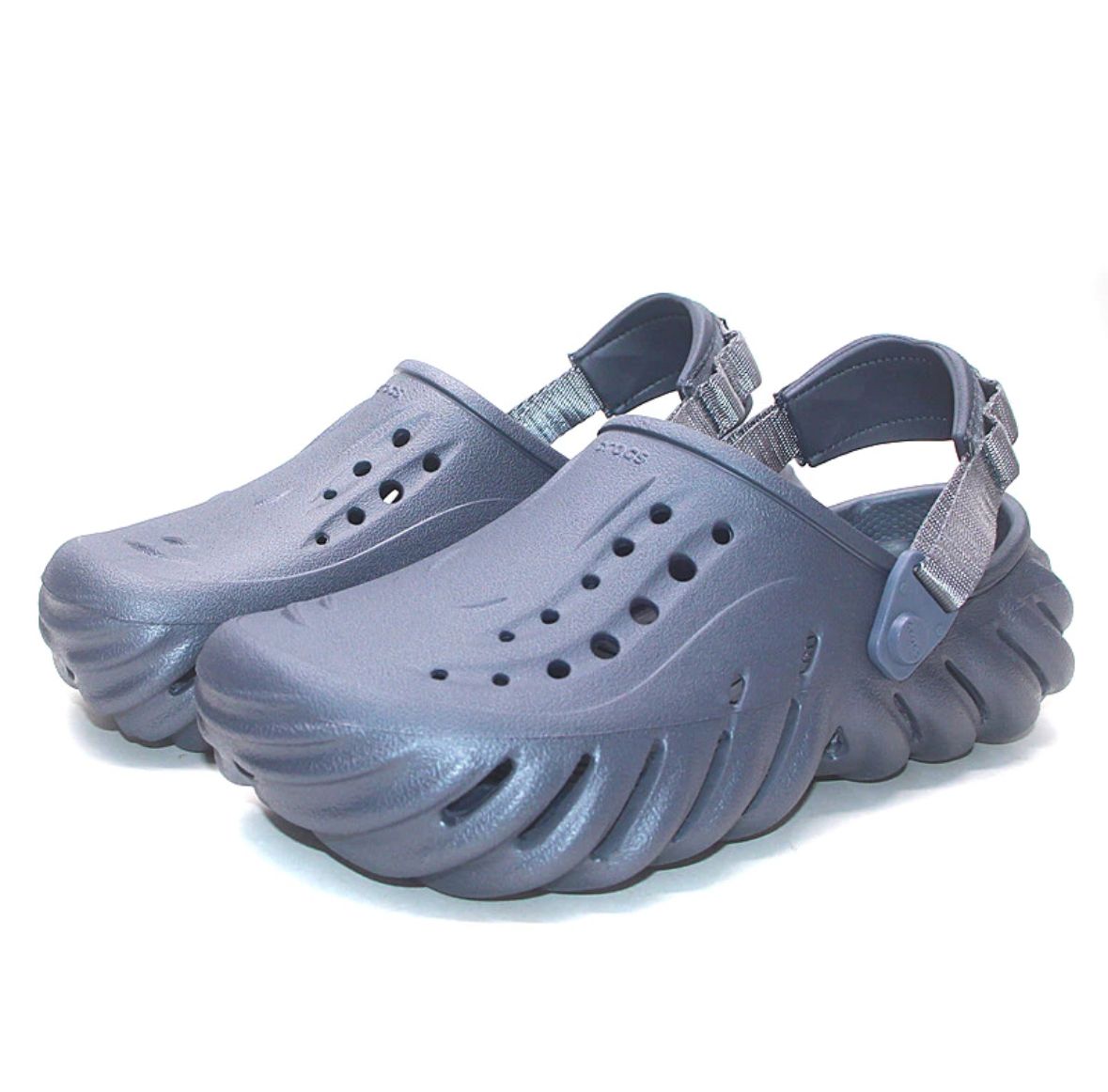 Preorder | Echo Clog Crocs - Dark Blue_0