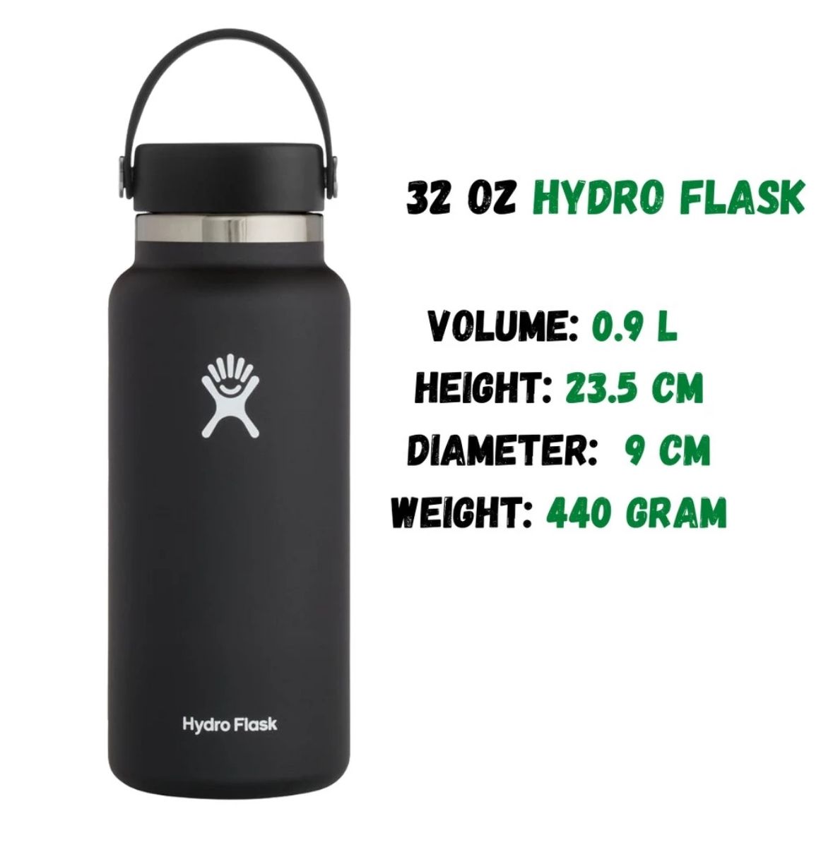 Preorder | Hydro Flask with Engrave Name - 32oz / 900ml _17