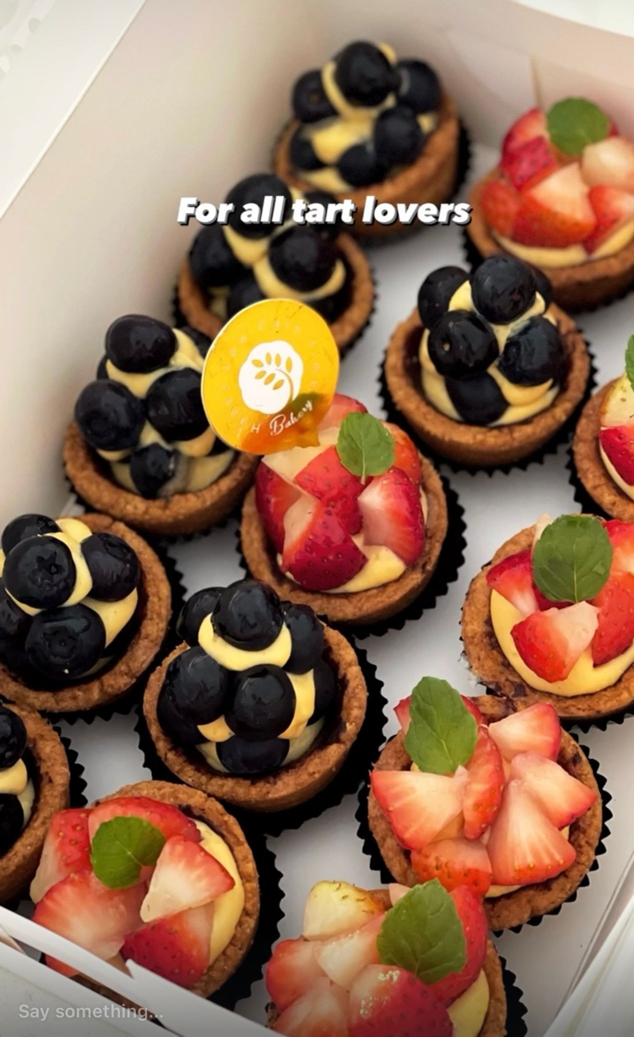 Mini Mixed Tarts 15 pc_0