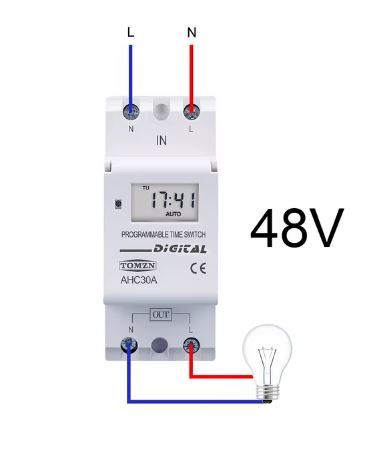 Din Rail Weekly 7 Days Programmable Digital TIME SWITCH Relay Timer_0