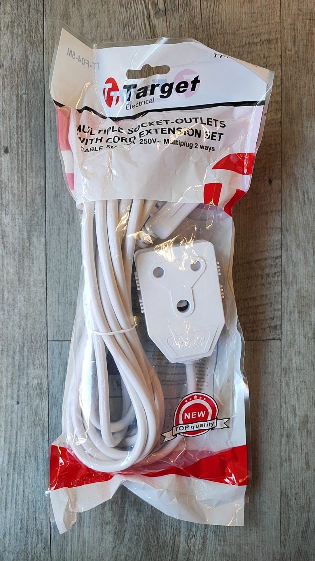 220v 3m Extension Cord With Two-Way Multi-Plug_0