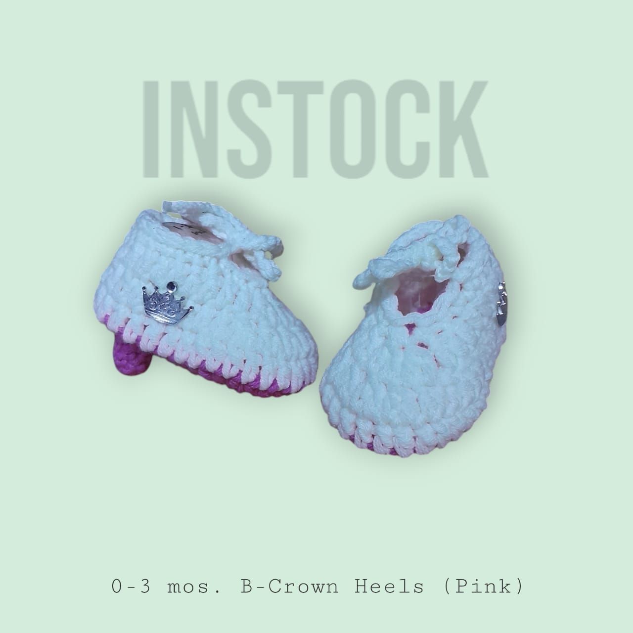 [INSTOCK] 0-3 mos. B-Crown Heels_3