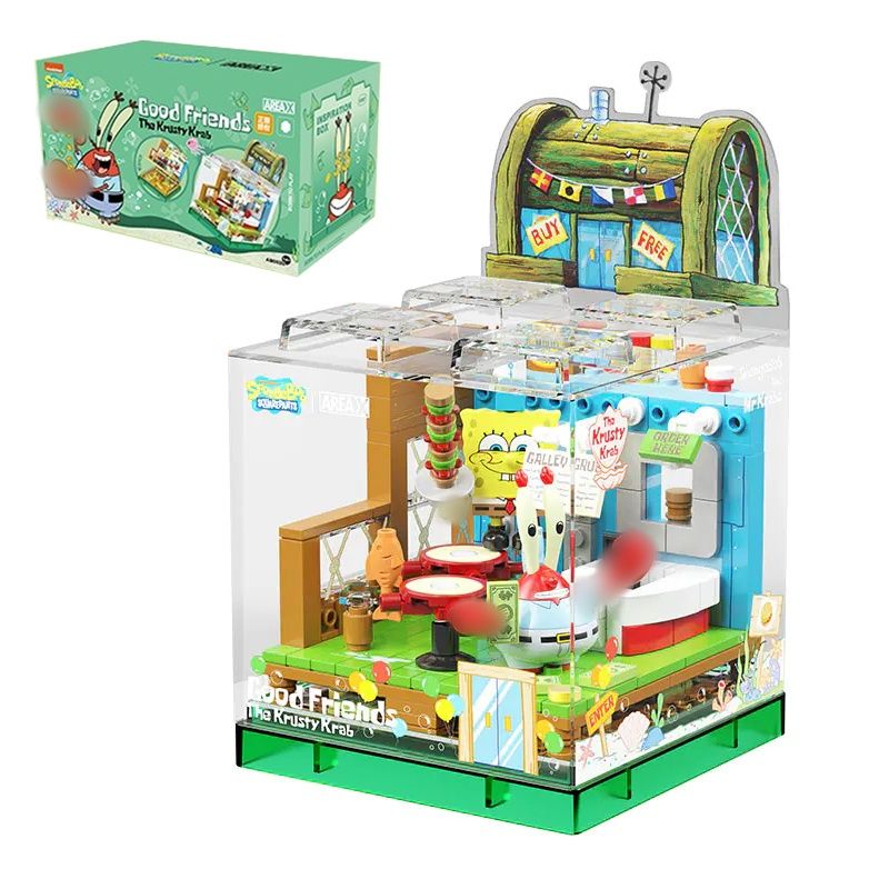 [AreaX] SpongeBob SquarePants | Mr. Krabs’ Krusty Krab 310 PCS_1