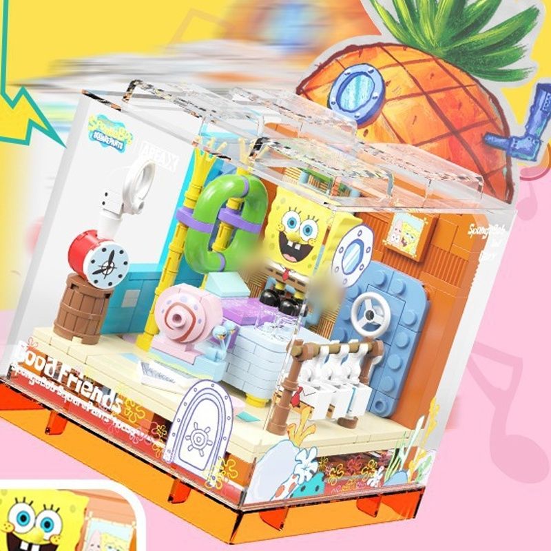 [AreaX] SpongeBob SquarePants | Pineapple House 290 PCS_2