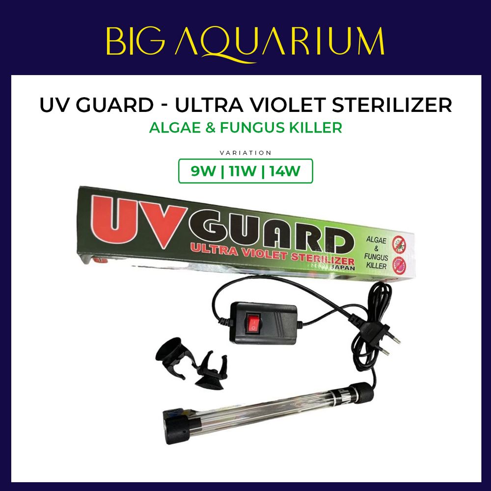 UV GUARD AQUARIUM / POND ULTRA VIOLET STERILIZER UV LIGHT REMOVE ALGAE & FUNGUS_0