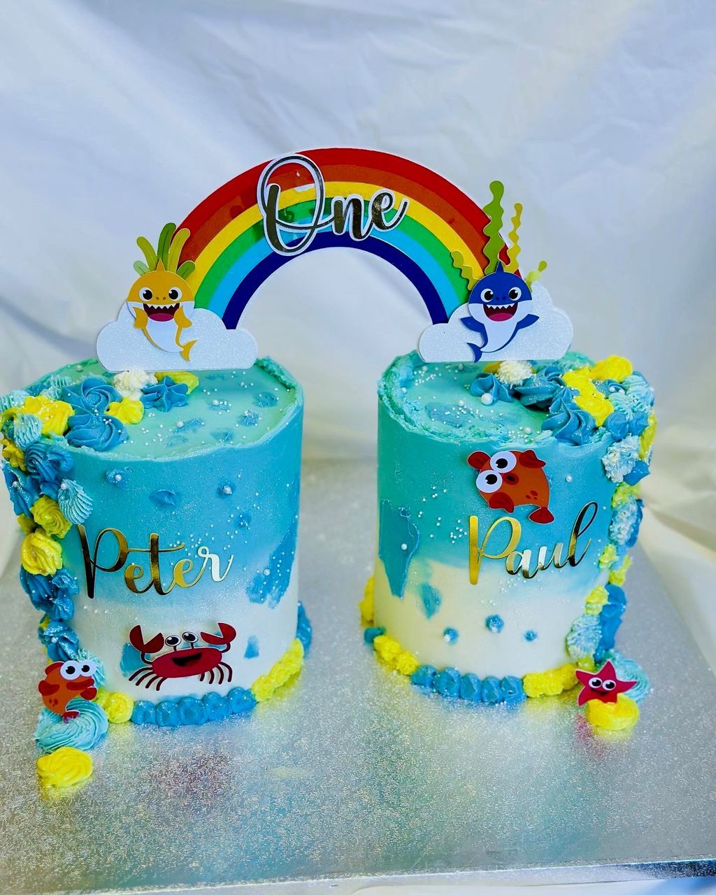 Twins Birthday cakes _0