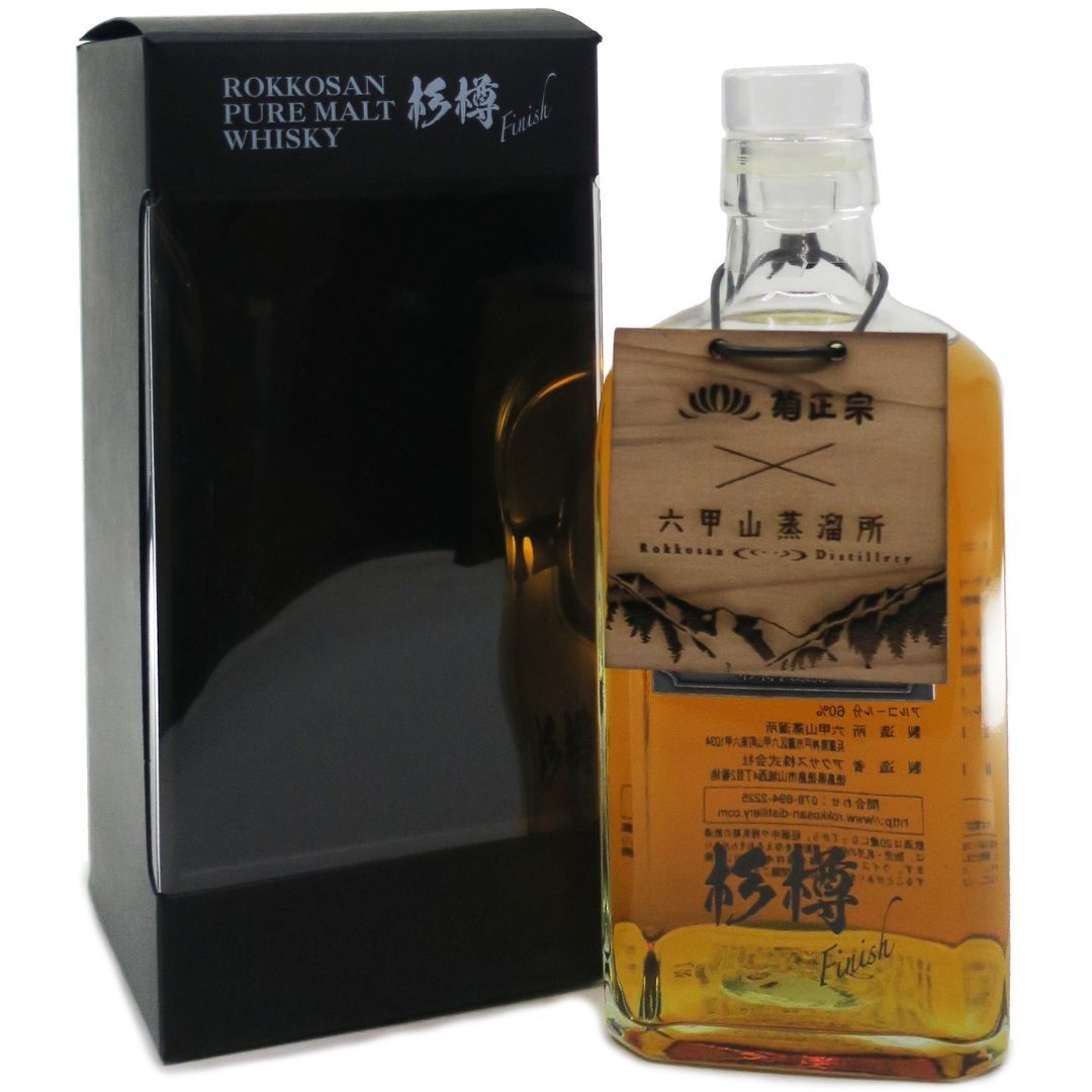 六甲山 純麥威士忌 杉樽 Finish 500ml (禮盒裝)_0