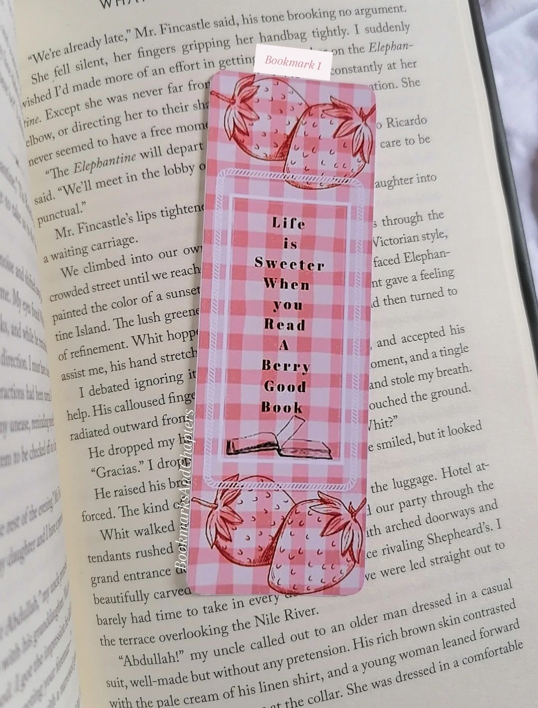 Pink Aesthetic Bookmark_1