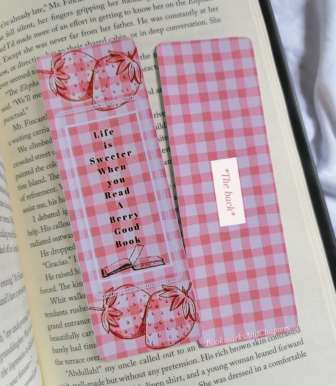 Pink Aesthetic Bookmark_3