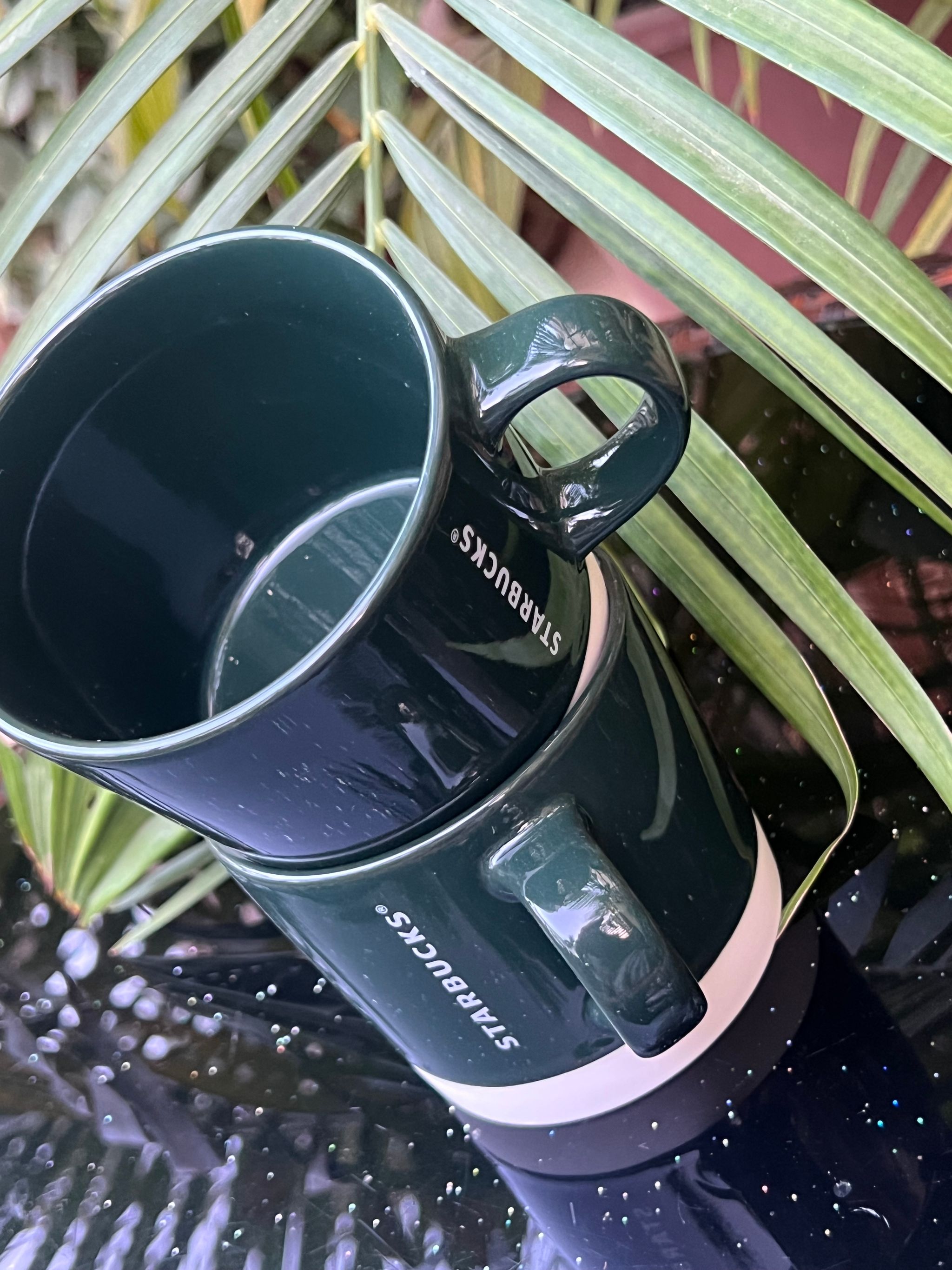 Coffee mug starbucks vert _1