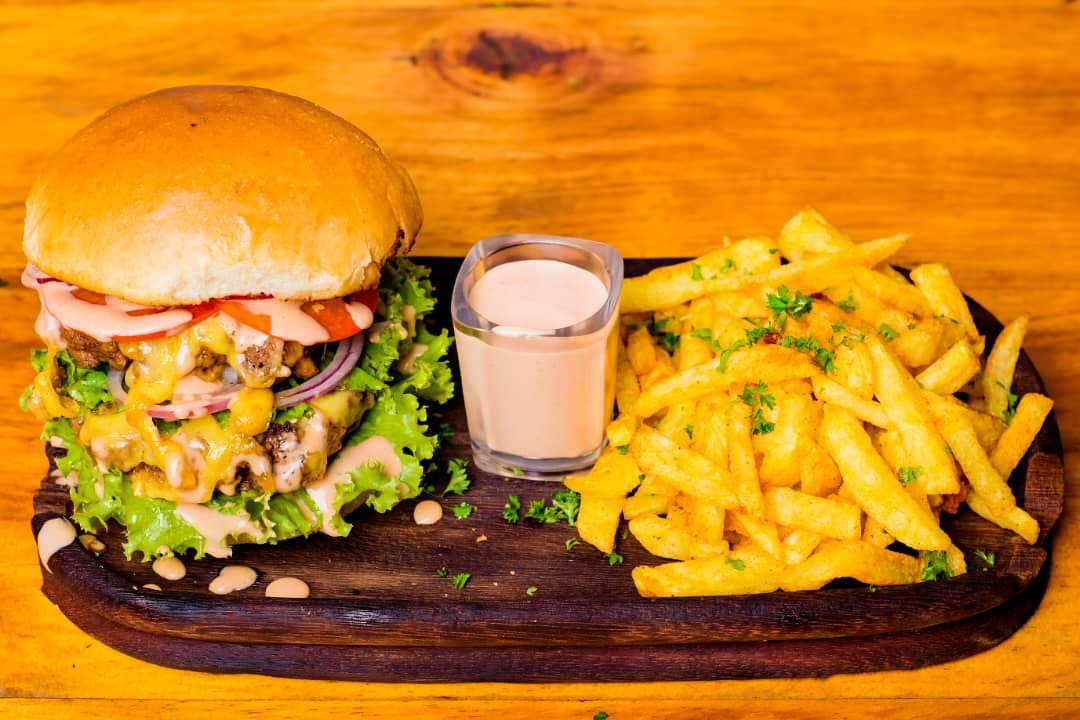 Burger & Chips Meal- By Dare Rwanda _0