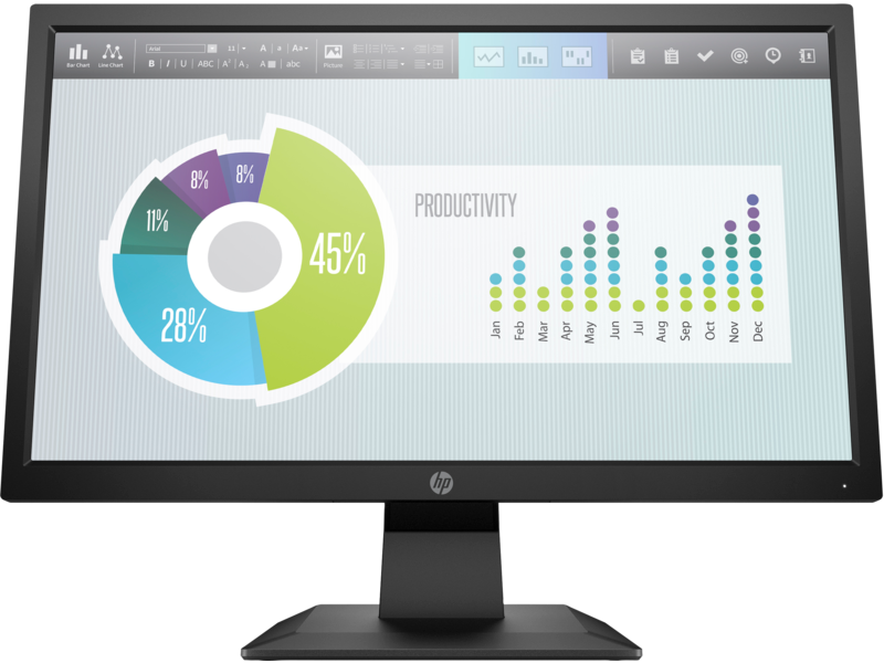 HP P204v 19.5-inch Monitor _0