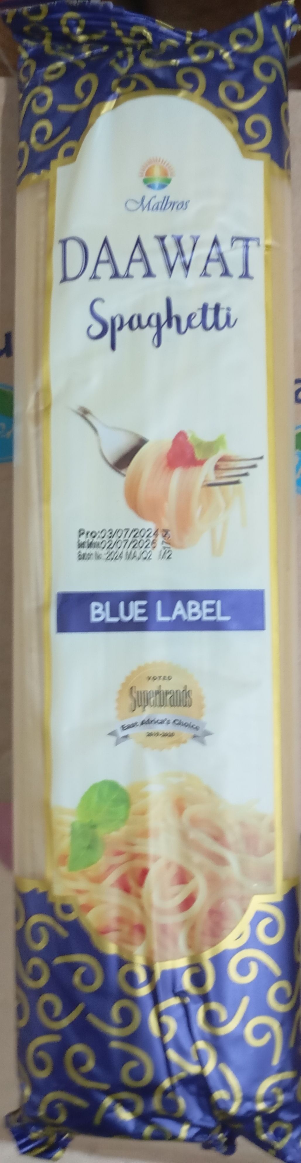 DAAWAT BLUE LABLE SPAGHETTI_0