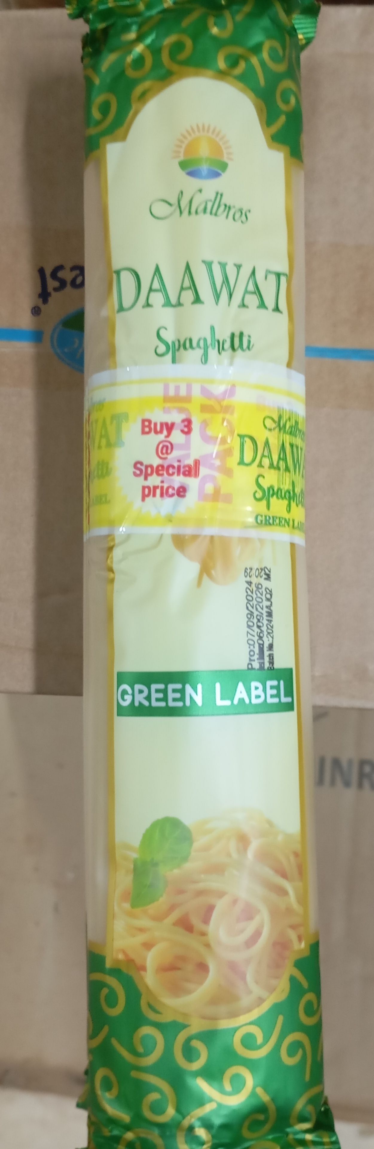 DAAWAT GREEN LABLE SPAGHETTI_1