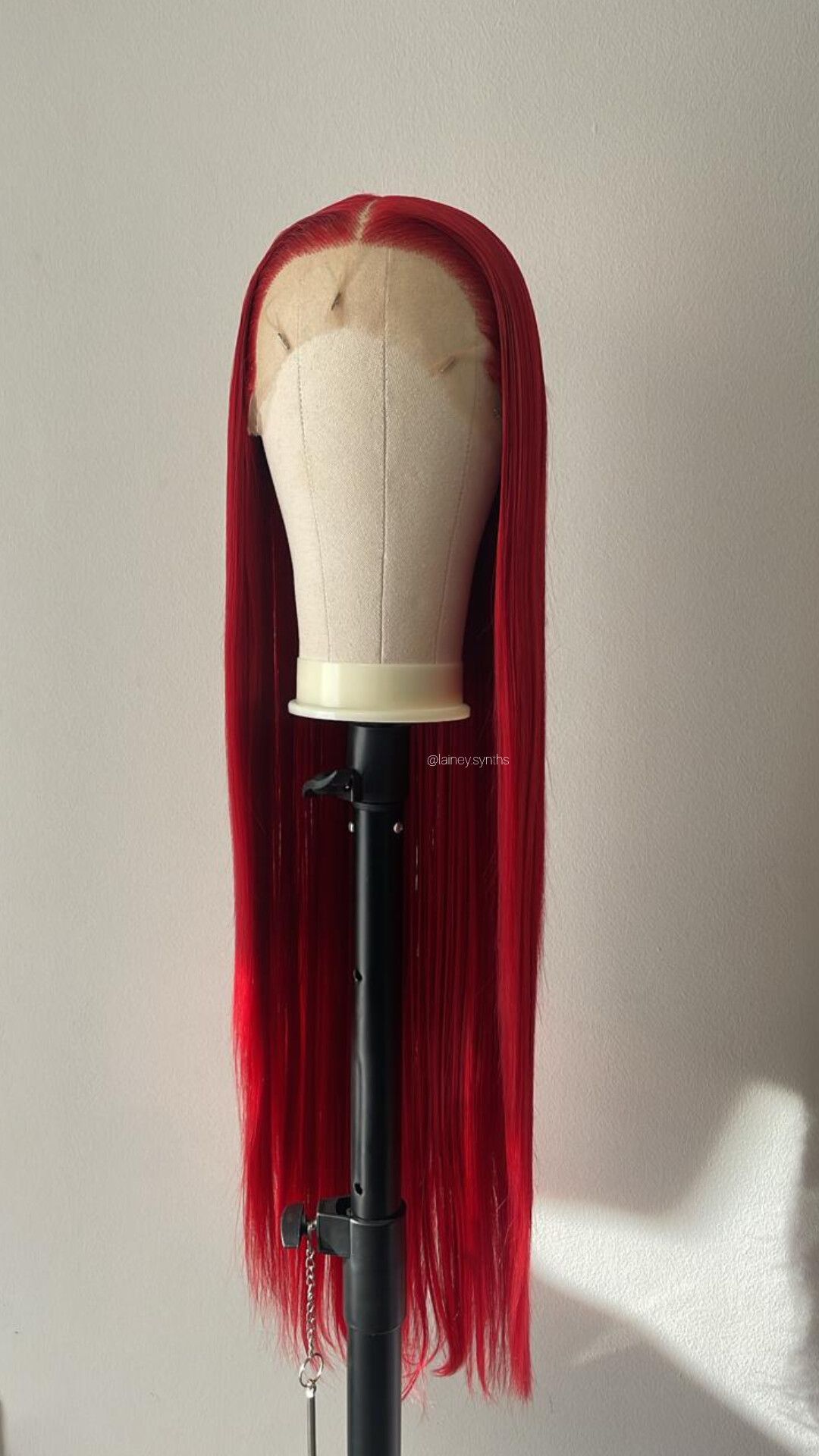 13*4 'Rubi Red' straight lace frontal unit_0