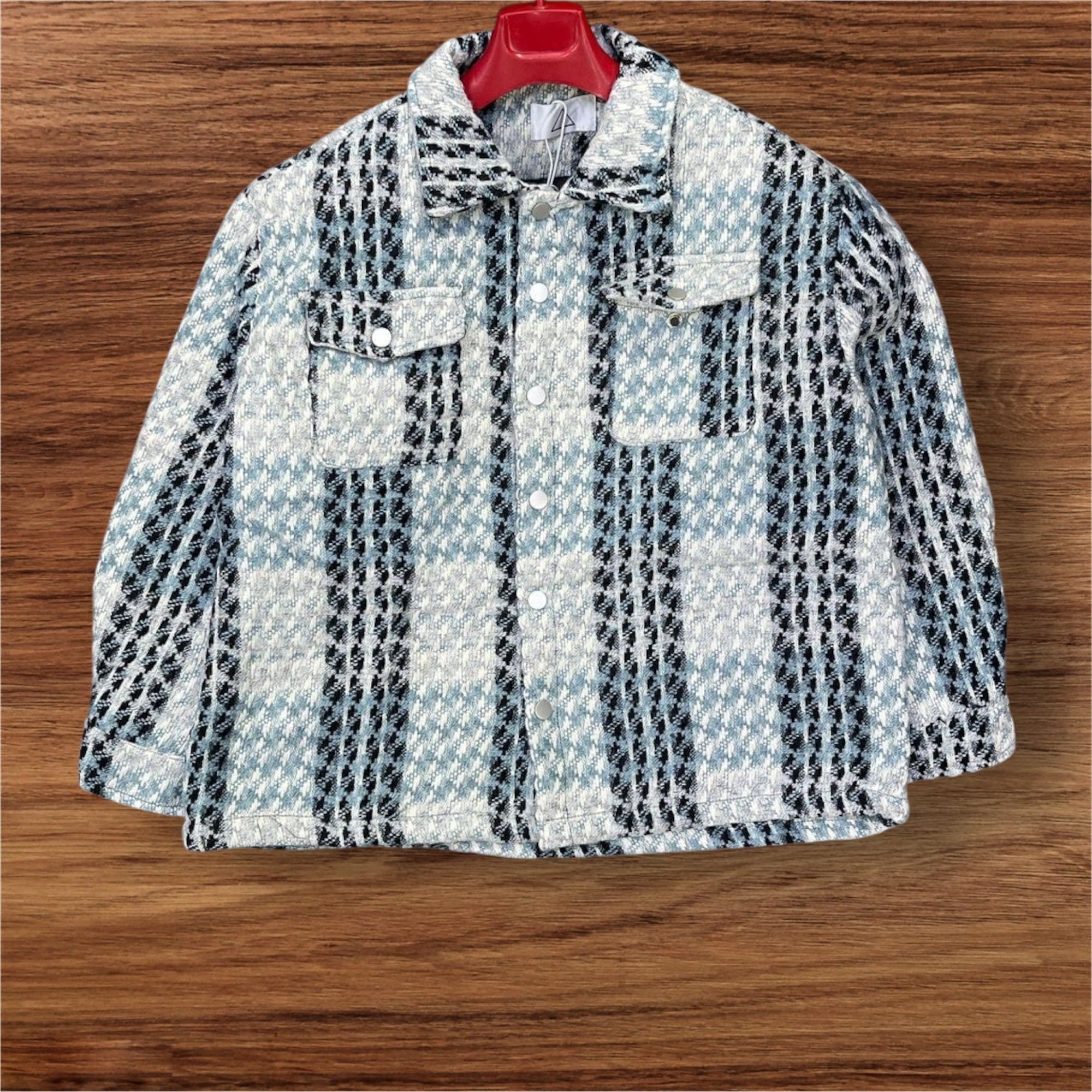 American Retro Plaid Jacket_0