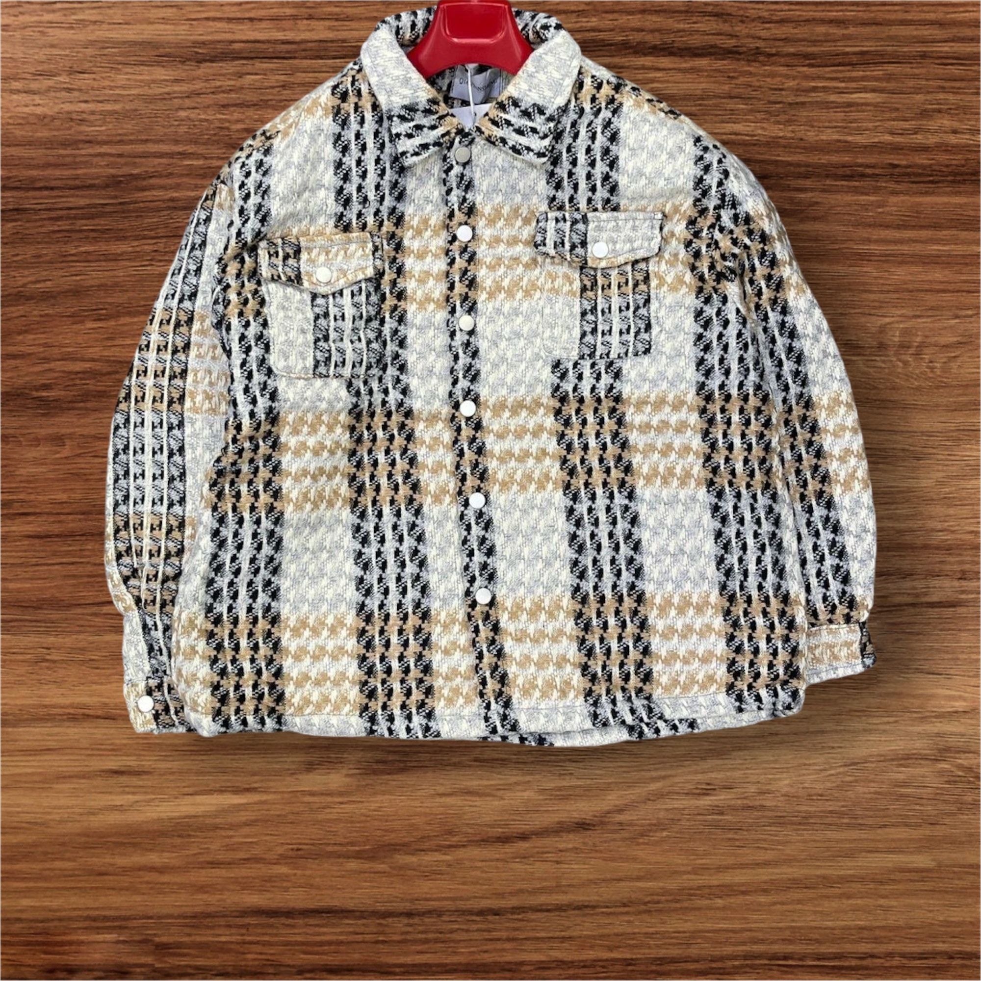 American Retro Plaid Jacket_1